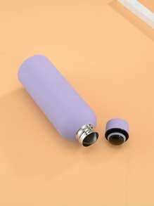 1peça Garrafa isolada a vácuo aço inoxidável isolado anti derrapante - Roxa - Ver 3