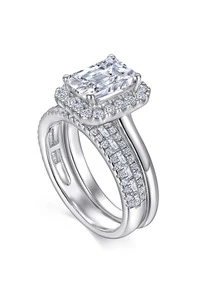 Anillo zirconia cúbica plata - Plateado - Ver 4