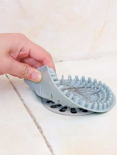 2pcs/Set Silicone Floor Drain Cover, Anti-Odor Household Sewer Pipe Anti-Smell Cover For Bathroom Bathroom Accessories Bathroom Tools