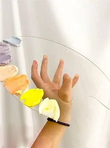 1入組透明多功能調色板 - 無色 - 查看 1