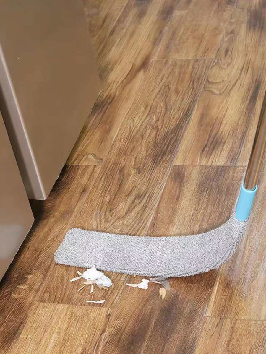 1入組裝不銹鋼除塵器家用可伸縮除塵刷 - 藍色 - 查看 1