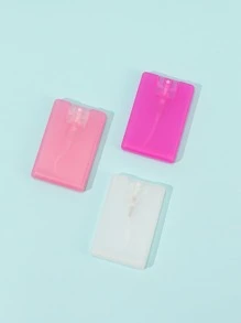 3入組20毫升卡盒式塑料香水噴霧瓶3色可填充細霧噴霧瓶便攜式保濕噴霧盒空旅行瓶化妝化妝品精油 - 彩色 - 查看 1