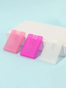 3入組20毫升卡盒式塑料香水噴霧瓶3色可填充細霧噴霧瓶便攜式保濕噴霧盒空旅行瓶化妝化妝品精油 - 彩色 - 查看 2