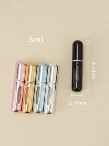 5pcs 5ml Portable Mini Refillable Perfume Atomizer Bottle Set For Atomizer Travel Size Spray Bottles - Multicolor - View 5