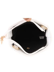 迷你新奇爆米花造型斜挎包 - 紅色 - 查看 7