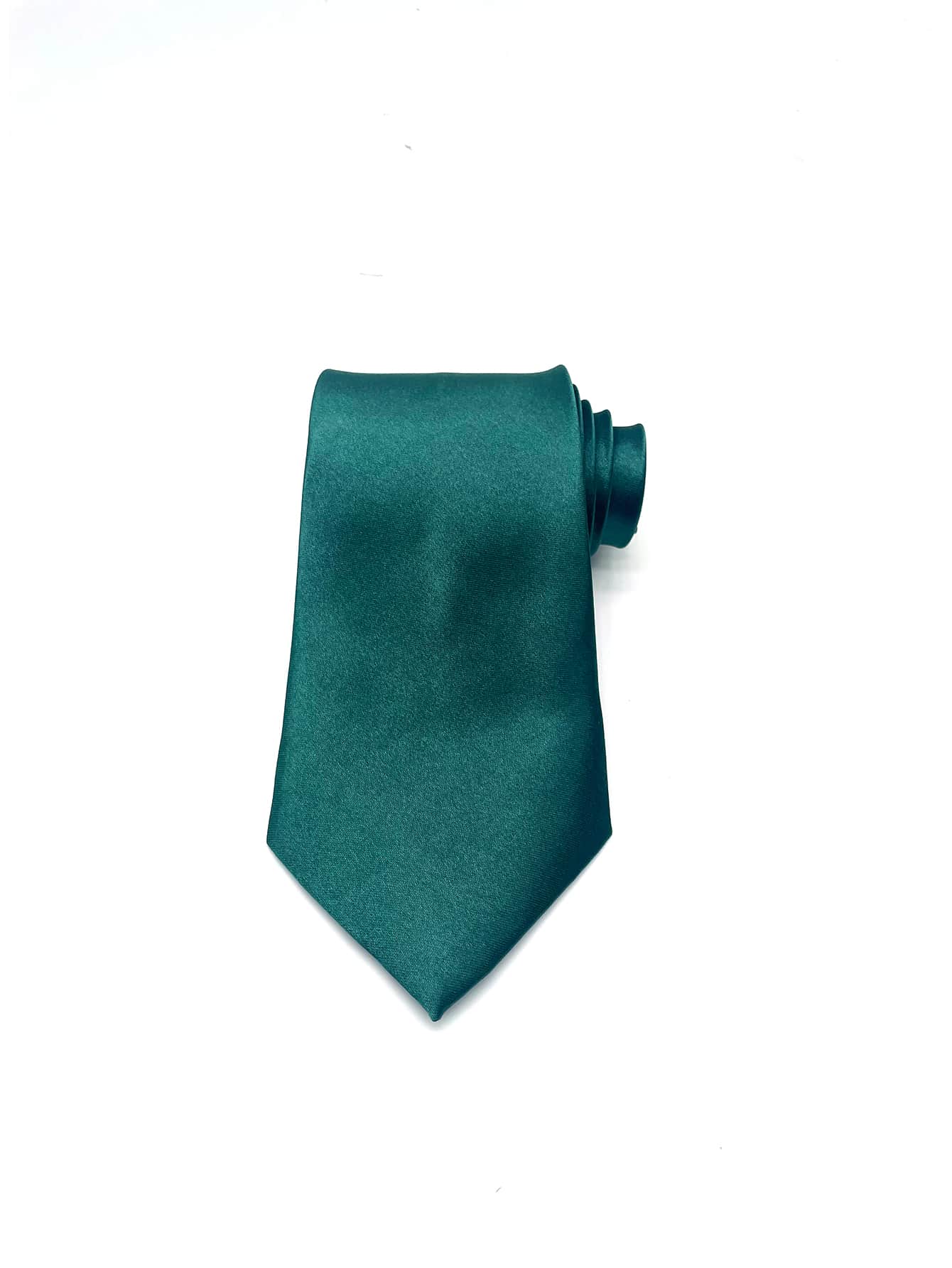 Men Solid Tie Casual Perfect For Friend As A Gift - Green - View 1