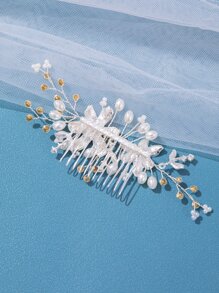 花朵装饰优雅新娘发夹情人节配饰