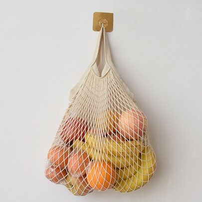 1 Túi đựng trái cây di động, Túi lưới treo đựng rau củ cho nhà bếp