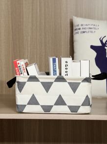 幾何圖案收納籃 - 彩色 - 查看 2