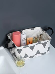 幾何圖案收納籃 - 彩色 - 查看 3