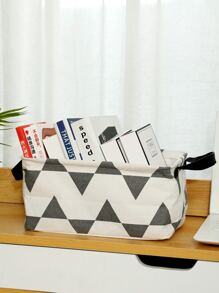 幾何圖案收納籃 - 彩色 - 查看 5