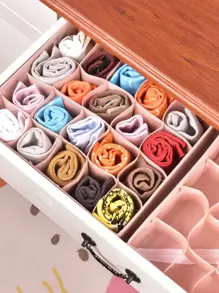 WHICHLIFE 1 件 20 格内衣收纳盒装饰品装饰节日装饰房间装饰家居装饰卧室装饰连衣裙裤子鞋子牛仔裤靴子裙子