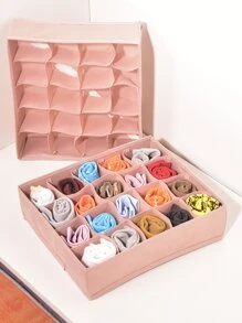 WHICHLIFE 1 件 20 格内衣收纳盒装饰品装饰节日装饰房间装饰家居装饰卧室装饰连衣裙裤子鞋子牛仔裤靴子裙子