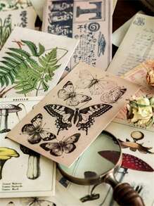 30張混合圖案明信片