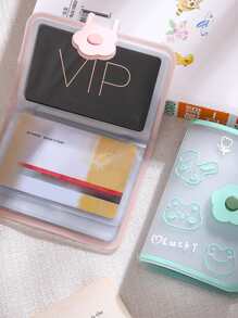 1 pieza Funda de tarjeta con estampado de dibujos animados al azar - Multicolor - Ver 3