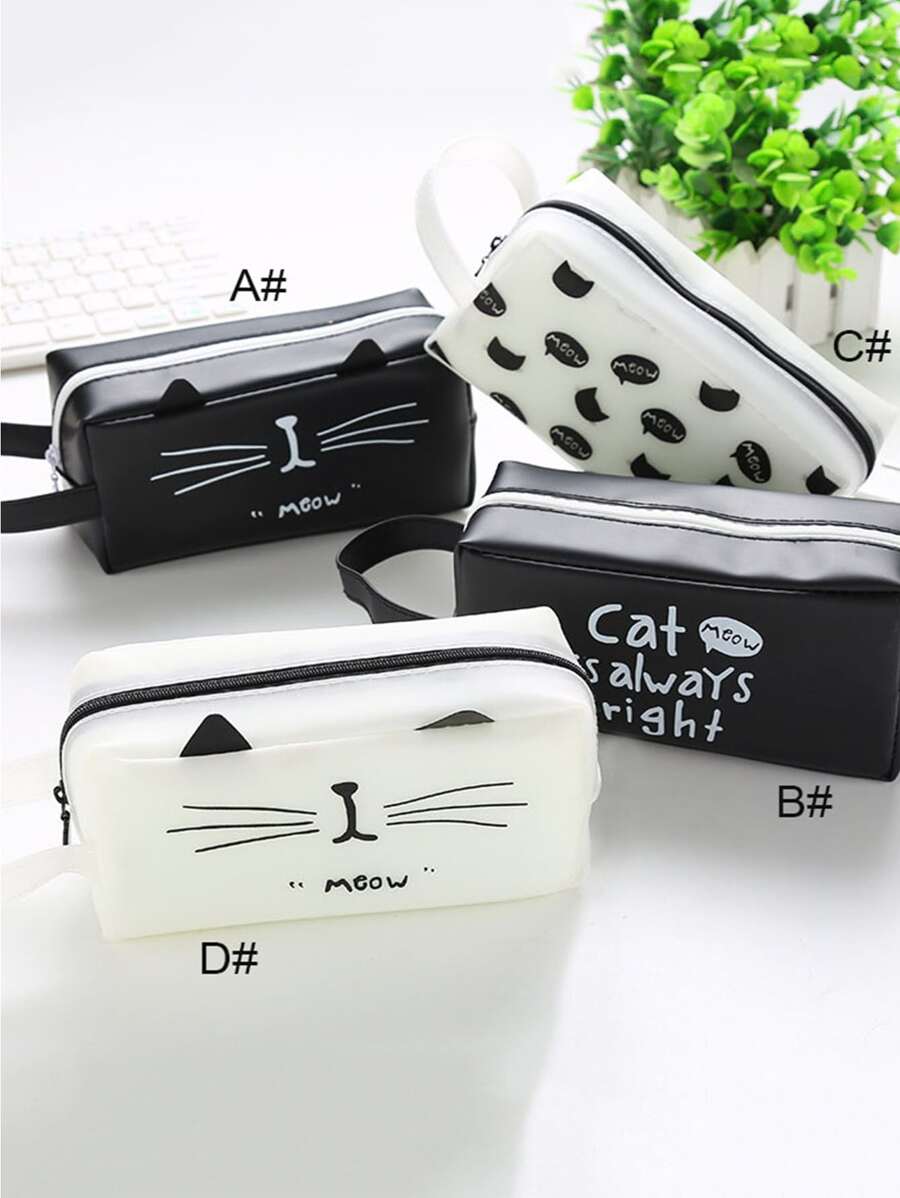 1 buză portabilă cu model de pisică drăguță