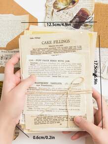 YANJI 50張隨機圖案DIY材料紙 - 彩色 - 查看 4