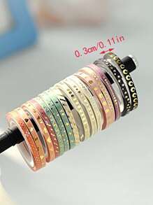 16卷混合圖案和紙膠帶 - 彩色 - 查看 2