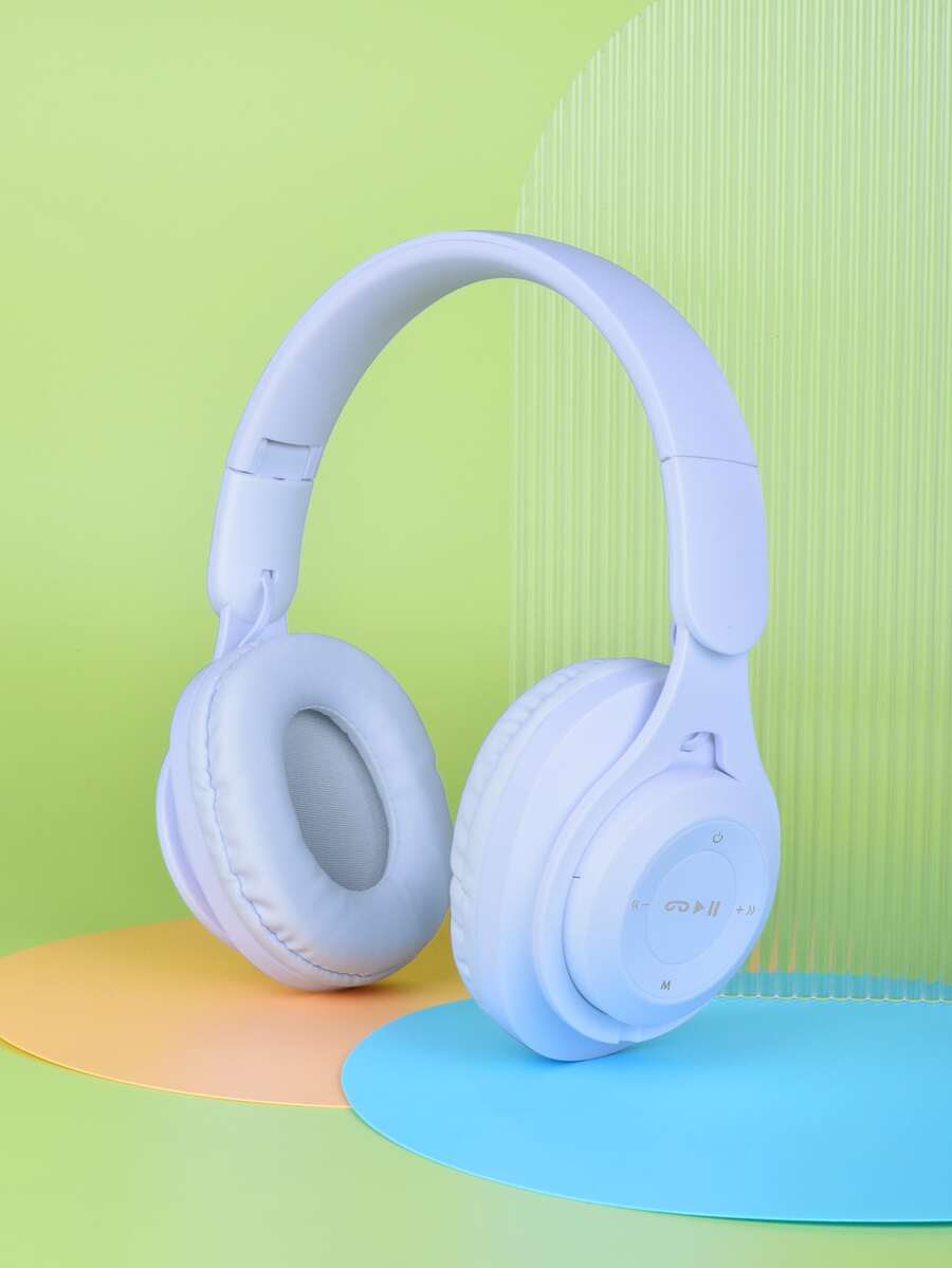 Over-ear Design RGB Light Cat Ear Design Foldable Wireless Headphone ...