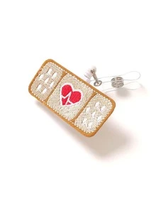 1入組隨機卡通卡扣飾 - 彩色 - 查看 3