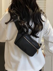 Riñonera minimalista - Negro - Ver 6