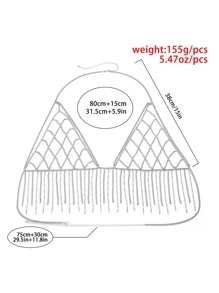 Minimalist Body Chain - Silver - View 3