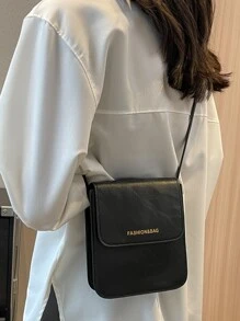 Túi Crossbody Nữ Thanh lịch - màu đen - Xem 3