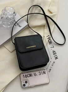 Túi Crossbody Nữ Thanh lịch - màu đen - Xem 8