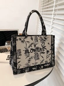 Túi Xách tay Nữ - Đen và trắng - Xem 7