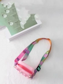 獨角獸矽膠兒童斜挎迷你肩袋-兒童獨角獸斜挎袋 - 粉色 - 查看 2