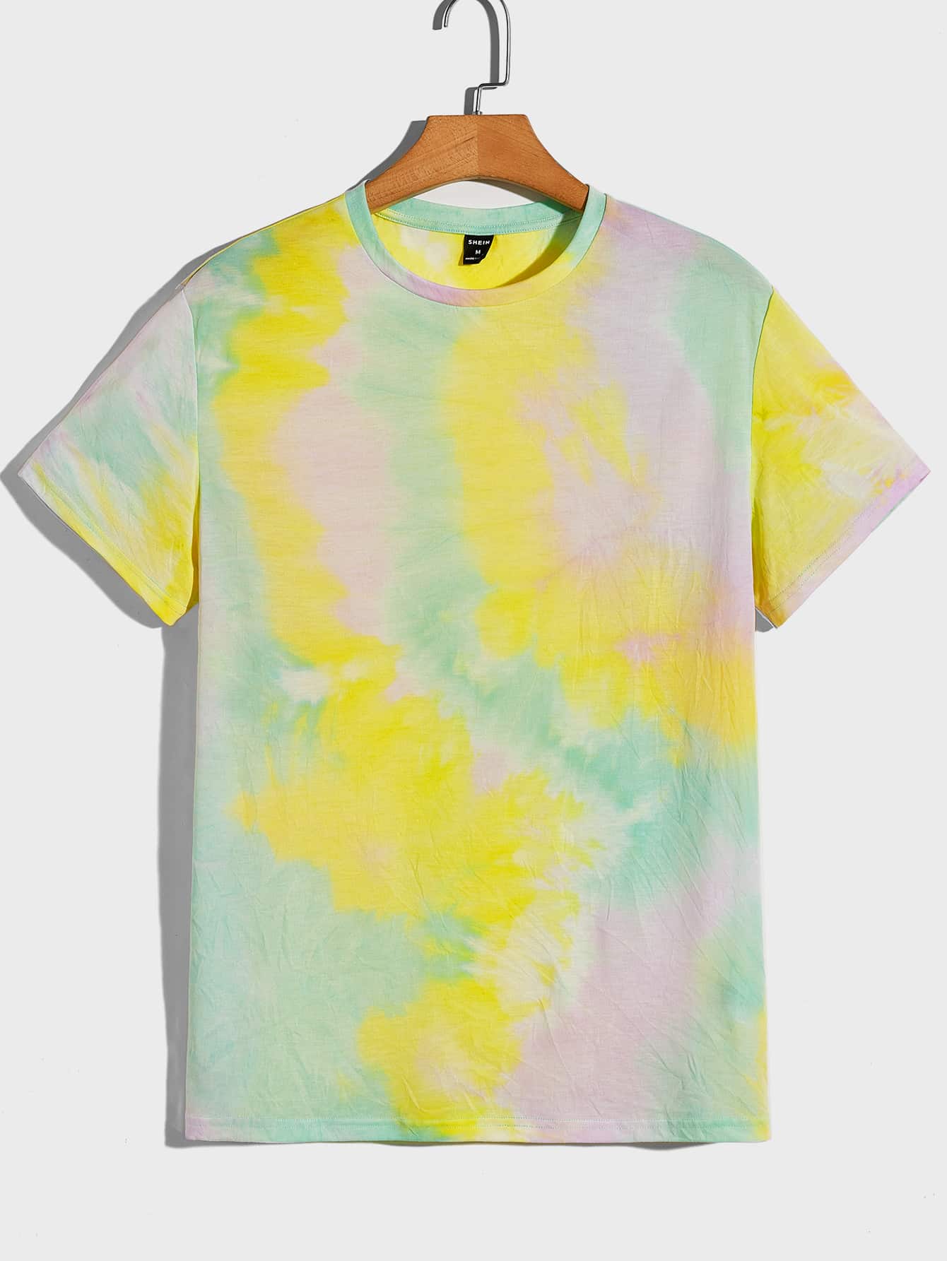 SWAVVY Men Tie Dye Tee - Multicolor - View 1