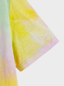 SWAVVY Men Tie Dye Tee - Multicolor - View 4