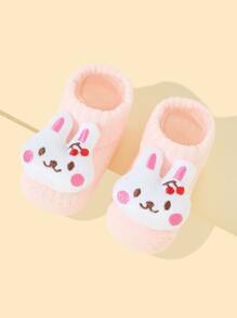 1 đôi Vớ trang trí hình thỏ cho bé - Hồng - Xem 2