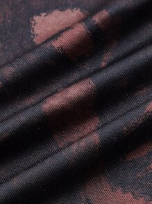 Áo khoác và áo lót dành cho xe tăng nữ Bị tách Con số Giải trí - Cà phê nâu - Xem 4