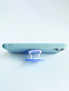 1pc Flower Design PMMA Stand-Out Phone Grip Holder - Multicolor - View 2