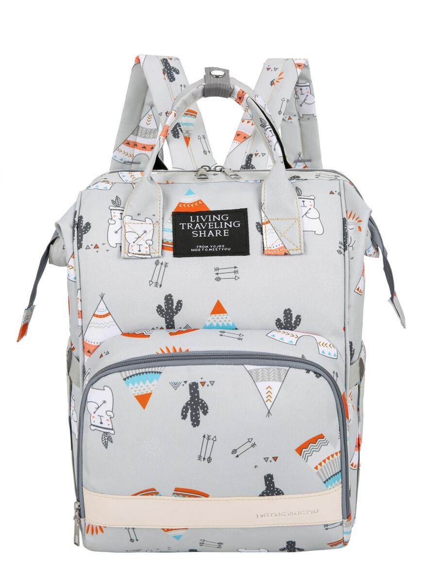 时尚孕妇背包，大容量尿布包，便携式旅行母婴包