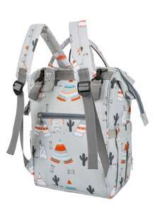 时尚孕妇背包，大容量尿布包，便携式旅行母婴包