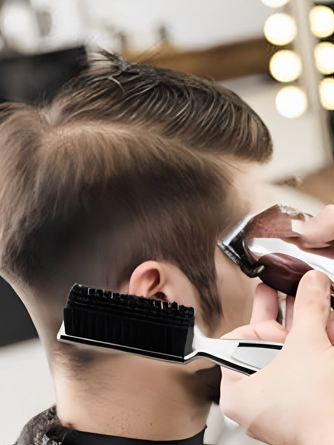 1pc Beard Cleaning Brush - Multicolor - View 1