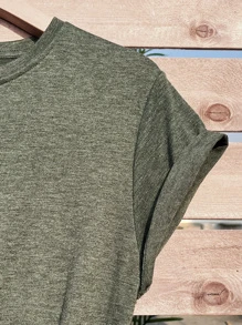 INAWLY Camiseta con gráfico de estampado de ganado y cactus para mujeres - Verde Oscuro - Ver 4