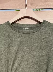 INAWLY Camiseta con gráfico de estampado de ganado y cactus para mujeres - Verde Oscuro - Ver 5