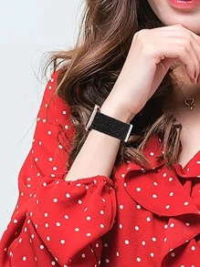 Woven Watchband Compatible With Apple Watch - Multicolor - View 5