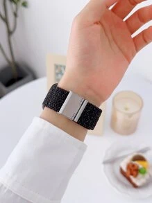 Woven Watchband Compatible With Apple Watch - Multicolor - View 7