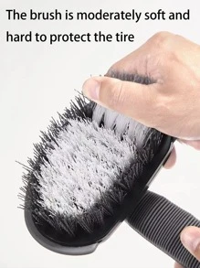 1入組ABS汽車輪胎清潔刷