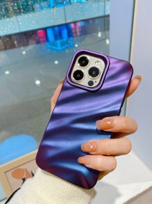 紋理手機殼相容於 iPhone 15/15Pro/15Plus/15Promax - 紫色 - 查看 6