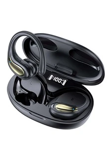 Auriculares deportivos a prueba de sudor y ruido - Negro - Ver 2