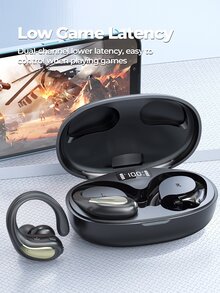 Auriculares deportivos a prueba de sudor y ruido - Negro - Ver 8