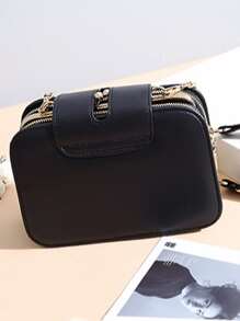 2024 New Fashion Women's Multi-Layer Casual Shoulder Bag Large Capacity Chain Crossbody Bag