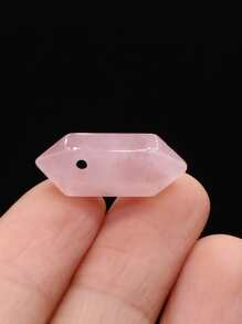 1pc Geometric DIY Pendant - Coral Pink - View 2