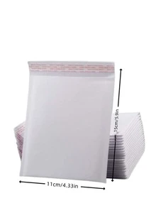 10 cái Túi thư bong bóng rắn - trắng - Xem 6