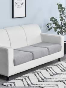 1 PC Sofa Polyester Đệm Ghế, Màu Xám Co Giãn Ghế Sofa Đệm Cho Phòng Khách - Màu Xám nhạt - Xem 1